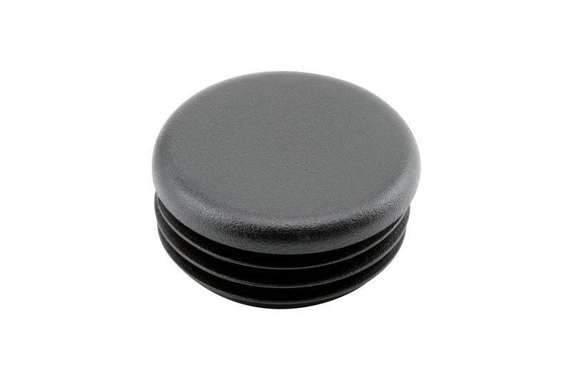 CCF-1-10-14 – CCF Series – Plugs for Round Tubing, 32 Pack, to Fit Round Tube Size OD 1.000" x 0.44", Low-Density Polyethylene (PE-LD), Black, Wall Thickness 10-14 Ga. (99495053)